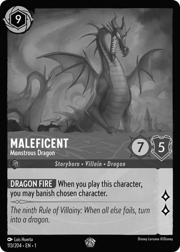 Maleficent Monstous Dragon